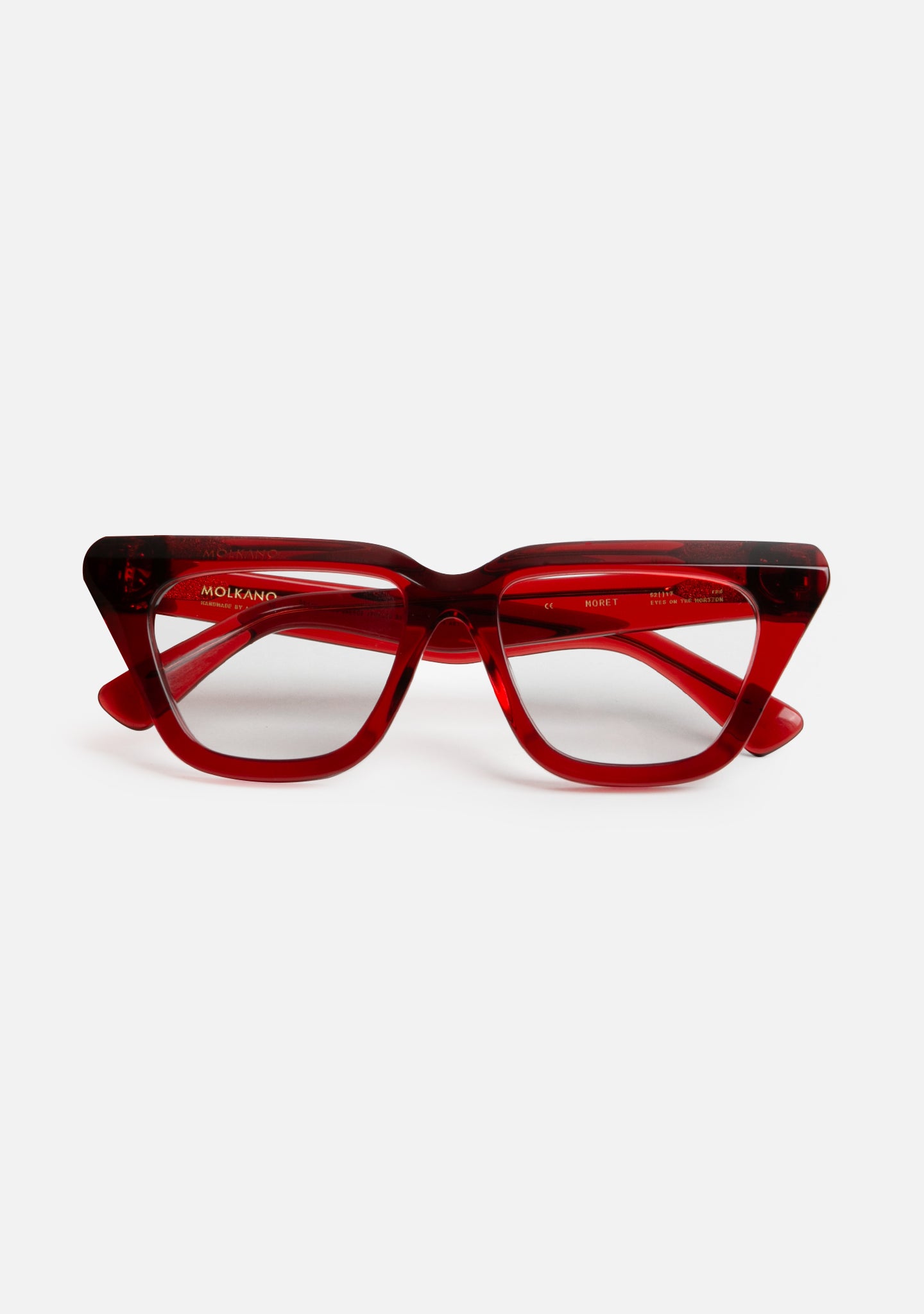 Large red glasses frames online